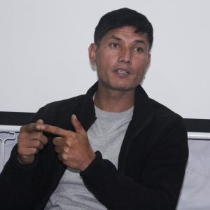 Arpan Thapa at Kantipur Film Academy